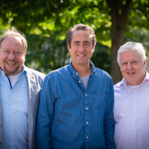 Mit Josef Wirges und Andreas Kossiski.